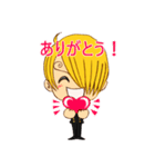 ぱたのONE PIECEサンジスタンプ（個別スタンプ：6）