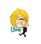 ぱたのONE PIECEサンジスタンプ（個別スタンプ：8）