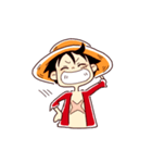 ルフィの毎日スタンプ ONE PIECE（個別スタンプ：37）