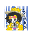 ONE PIECE ブルック スタンプ（個別スタンプ：6）