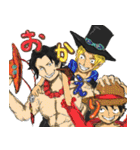 アレンが描くONE PIECE（個別スタンプ：38）