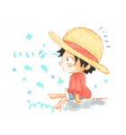 ONE PIECE -まったりルフィ-（個別スタンプ：13）