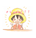 ONE PIECE -まったりルフィ-（個別スタンプ：14）