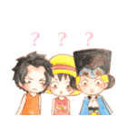 ONE PIECE -まったりルフィ-（個別スタンプ：16）