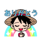 ルフィのきもち (ONE PIECE)（個別スタンプ：2）