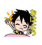 ルフィのきもち (ONE PIECE)（個別スタンプ：11）