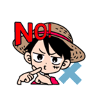 ルフィのきもち (ONE PIECE)（個別スタンプ：28）