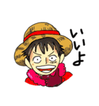 ONE PIECE こんにちは（個別スタンプ：4）