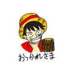 ONE PIECE こんにちは（個別スタンプ：5）