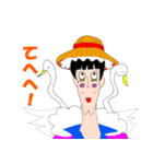 ONE PIECE ぼんちゃん♪♪やさしいスタンプ（個別スタンプ：4）