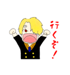 ONE PIECE サンジくん スタンプ（個別スタンプ：8）