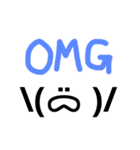 顔文字付き日常会話（個別スタンプ：10）