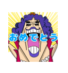 ゆるゆる ONE PIECEスタンプ（個別スタンプ：5）