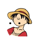 ゆるゆる ONE PIECEスタンプ（個別スタンプ：14）