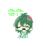 自己イラストスタンプ①（個別スタンプ：7）