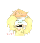 自己イラストスタンプ①（個別スタンプ：8）