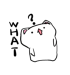 シンプルなにゃんこさん（個別スタンプ：3）