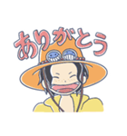 キャラクターいっぱい！ONE PIECEスタンプ（個別スタンプ：1）