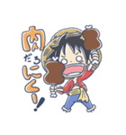 キャラクターいっぱい！ONE PIECEスタンプ（個別スタンプ：3）