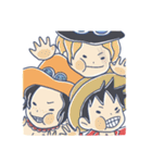 キャラクターいっぱい！ONE PIECEスタンプ（個別スタンプ：4）