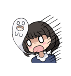 使いやすいショートボブガール（個別スタンプ：10）