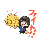 使いやすいショートボブガール（個別スタンプ：25）