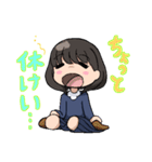 使いやすいショートボブガール（個別スタンプ：27）