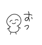 まっしろけっけさんすたんぷ（個別スタンプ：34）
