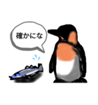こうていペンギンwith sakana（個別スタンプ：3）