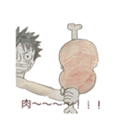 ONE PIECE charinco スタンプ1（個別スタンプ：4）