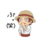 ONE PIECE まきのスタンプ(赤髪)（個別スタンプ：23）