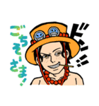 ONE PIECE  男前五人衆参上 ドン！！（個別スタンプ：21）
