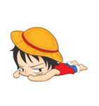 ちぢませONE PIECE（個別スタンプ：1）