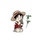 ONE PIECE 喜怒哀楽スタンプ（個別スタンプ：6）