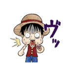 ONE PIECE 喜怒哀楽スタンプ（個別スタンプ：17）