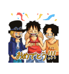 ONE PIECE 自由な奴らの日常スタンプ（個別スタンプ：1）