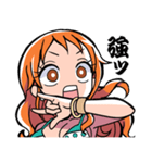 ONE PIECE ナミさんが褒めてくれるスタンプ（個別スタンプ：9）