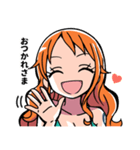 ONE PIECE ナミさんが褒めてくれるスタンプ（個別スタンプ：10）