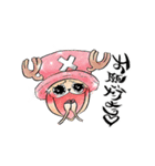 ONE PIECE ＆ DOG MONSTER STAMP（個別スタンプ：3）