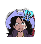 ONE PIECE 金棒のアルビダ 萌えスタンプ（個別スタンプ：8）
