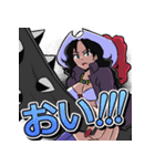 ONE PIECE 金棒のアルビダ 萌えスタンプ（個別スタンプ：26）
