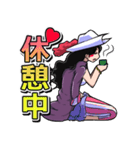 ONE PIECE 金棒のアルビダ 萌えスタンプ（個別スタンプ：28）