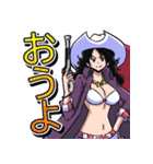 ONE PIECE 金棒のアルビダ 萌えスタンプ（個別スタンプ：29）