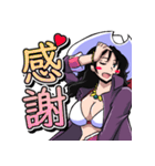 ONE PIECE 金棒のアルビダ 萌えスタンプ（個別スタンプ：30）
