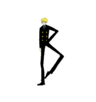 ONE PIECE サンジのアルファベットスタンプ（個別スタンプ：2）