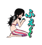 ONE PIECE 金棒のアルビダ 萌えスタンプ 2（個別スタンプ：1）