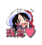 ONE PIECE 金棒のアルビダ 萌えスタンプ 2（個別スタンプ：16）