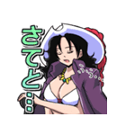 ONE PIECE 金棒のアルビダ 萌えスタンプ 2（個別スタンプ：25）
