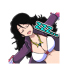 ONE PIECE 金棒のアルビダ 萌えスタンプ 2（個別スタンプ：32）