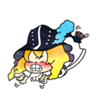 ONE PIECE キャベンデッシュ スタンプ（個別スタンプ：7）